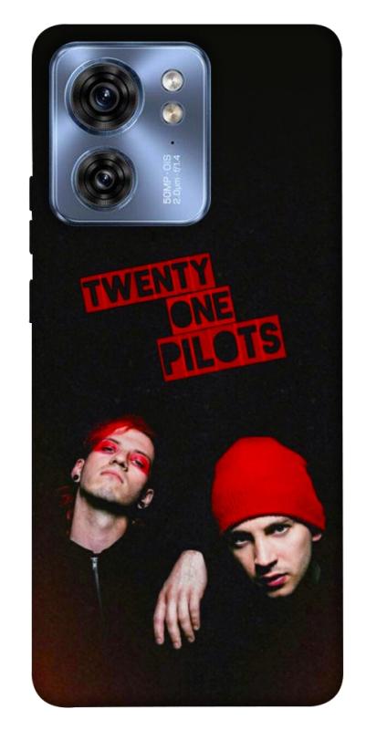 Чохол itsPrint Twenty one pilots для Motorola Edge 40, музика, купити оптом з доставкою