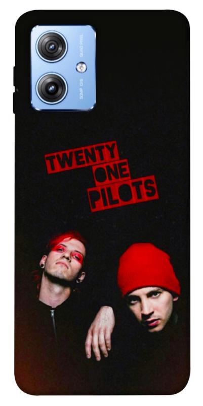 Чехол itsPrint Twenty one pilots для Motorola Moto G84, музыка, купить оптом с доставкой