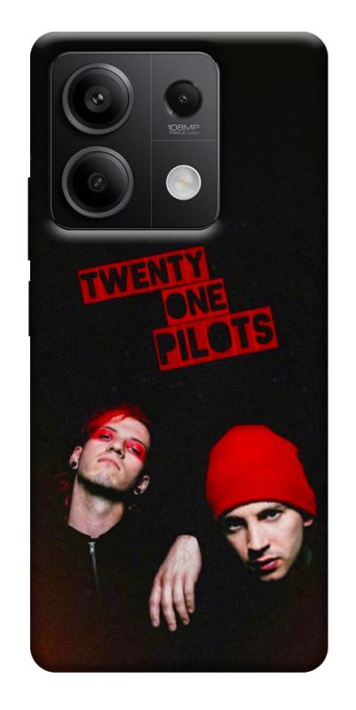Чохол itsPrint Twenty one pilots для Xiaomi Redmi Note 13 5G, музика, купити оптом з доставкою