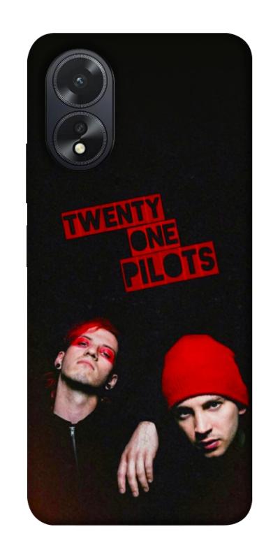 Чохол itsPrint Twenty one pilots для Oppo A38, музика, купити оптом з доставкою
