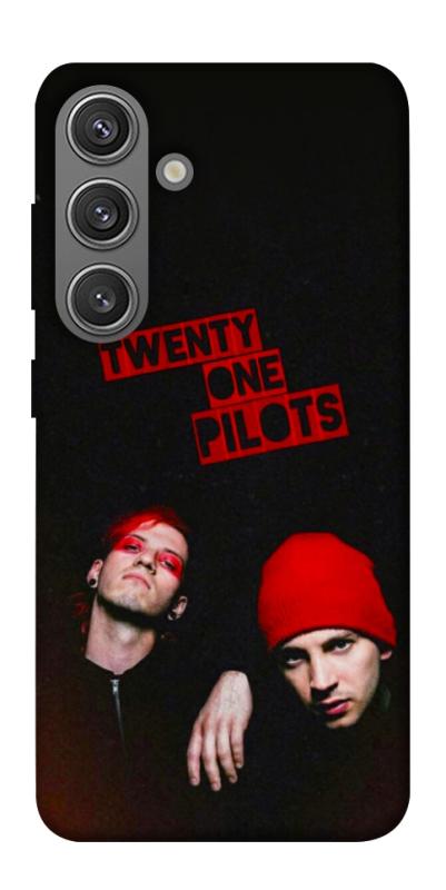 Чехол itsPrint Twenty one pilots для Samsung Galaxy S24+, музыка, купить оптом с доставкой