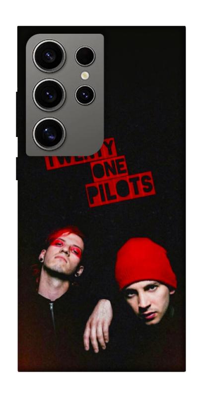 Чехол itsPrint Twenty one pilots для Samsung Galaxy S24 Ultra, музыка, купить оптом с доставкой