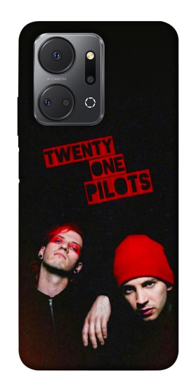 Чехол itsPrint Twenty one pilots для Huawei Honor X7a, музыка, купить оптом с доставкой