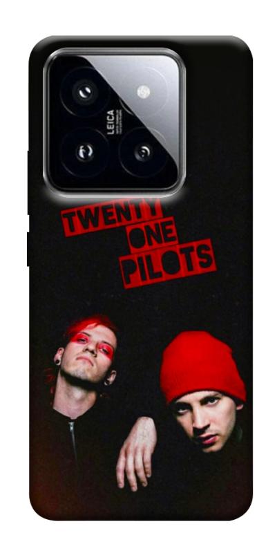 Чохол itsPrint Twenty one pilots для Xiaomi 14 Pro, музика, купити оптом з доставкою