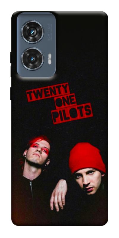 Чохол itsPrint Twenty one pilots для Motorola Edge 50 Fusion, музика, купити оптом з доставкою