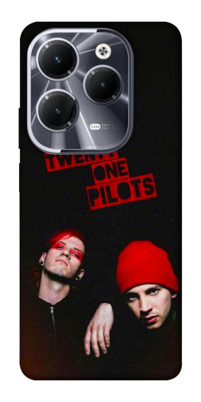 Чохол itsPrint Twenty one pilots для Infinix Hot 40, музика, купити оптом з доставкою