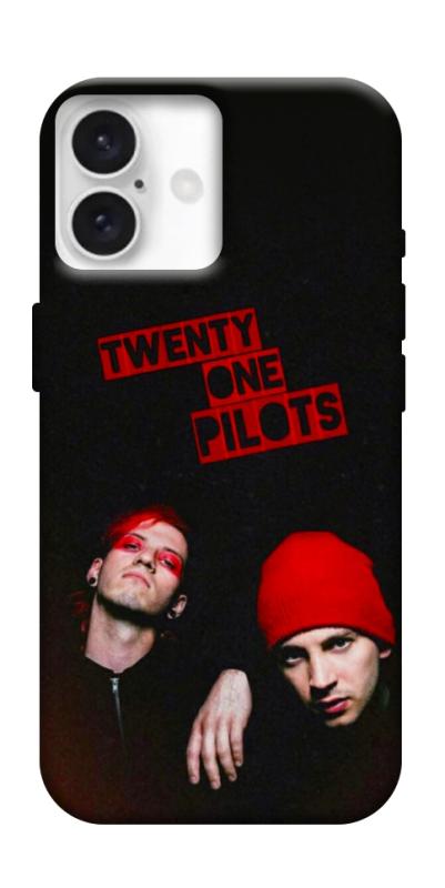 Чохол itsPrint Twenty one pilots для Apple iPhone 16 Plus (6.7"), музика, купити оптом з доставкою