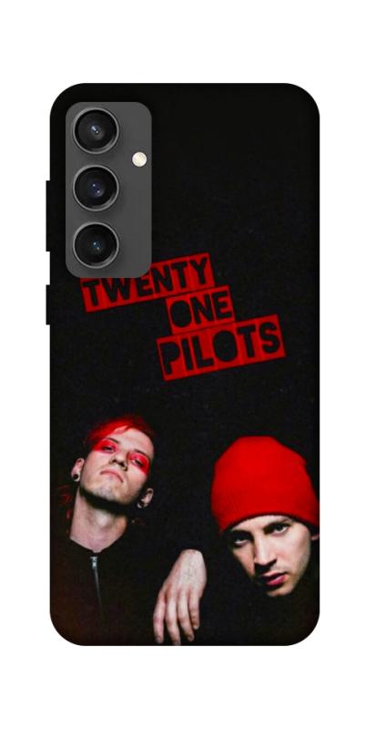 Чехол itsPrint Twenty one pilots для Samsung Galaxy S24 FE, музыка, купить оптом с доставкой