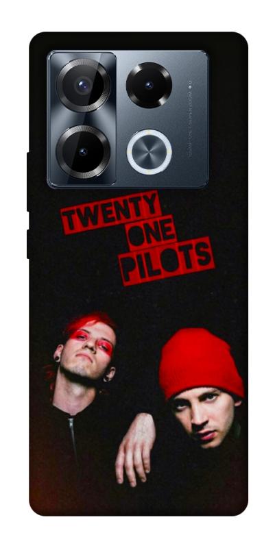 Чохол itsPrint Twenty one pilots для Infinix Note 40 Pro 4G, музика, купити оптом з доставкою