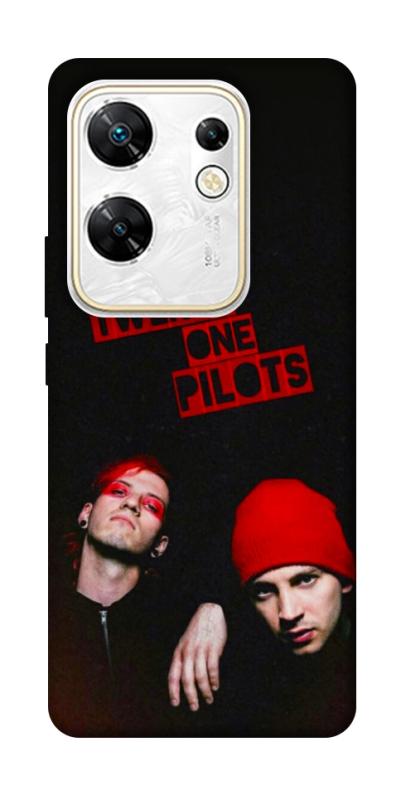 Чохол itsPrint Twenty one pilots для Infinix Zero 30 4G, музика, купити оптом з доставкою