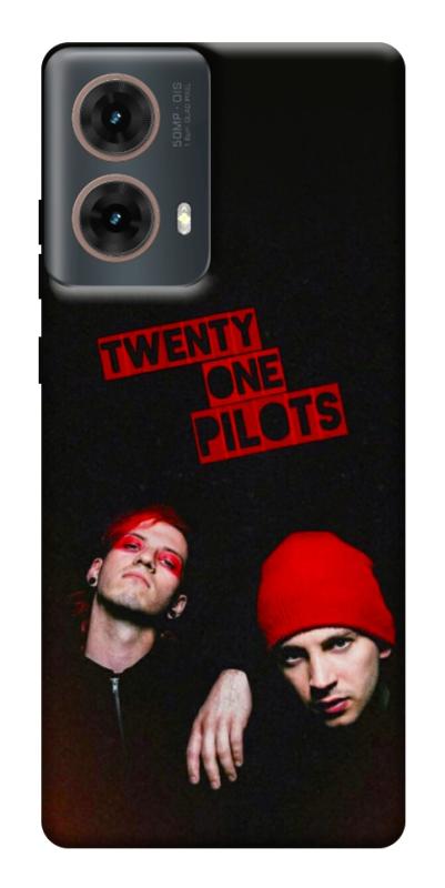 Чехол itsPrint Twenty one pilots для Motorola Moto G85, музыка, купить оптом с доставкой