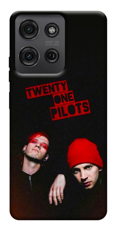 Чехол itsPrint Twenty one pilots для Motorola Moto G75 5G, музыка, купить оптом с доставкой