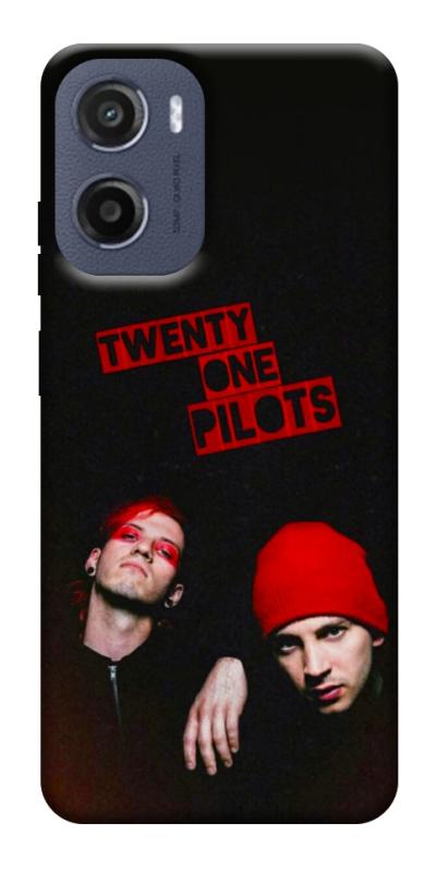 Чехол itsPrint Twenty one pilots для Motorola Moto G05, музыка, купить оптом с доставкой