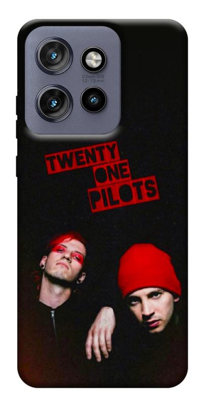 Чехол itsPrint Twenty one pilots для Motorola Edge 50 Neo, музыка, купить оптом с доставкой