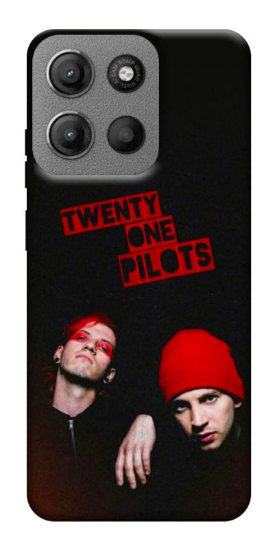 Чехол itsPrint Twenty one pilots для Motorola Moto G15 4G, музыка, купить оптом с доставкой