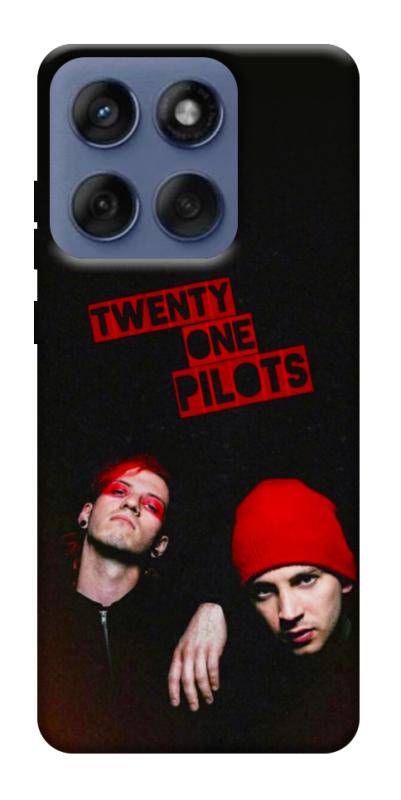 Чохол itsPrint Twenty one pilots для Motorola Edge 60 Fusion, музика, купити оптом з доставкою