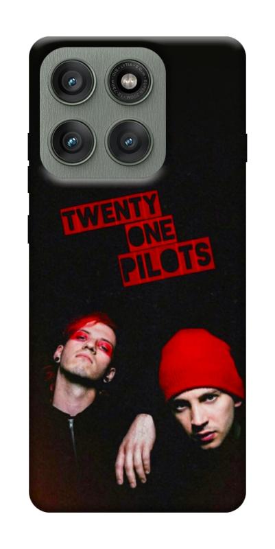 Чохол itsPrint Twenty one pilots для Motorola Edge 60 Pro, музика, купити оптом з доставкою