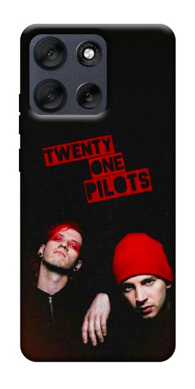 Чохол itsPrint Twenty one pilots для Motorola Moto G56 5G, музика, купити оптом з доставкою
