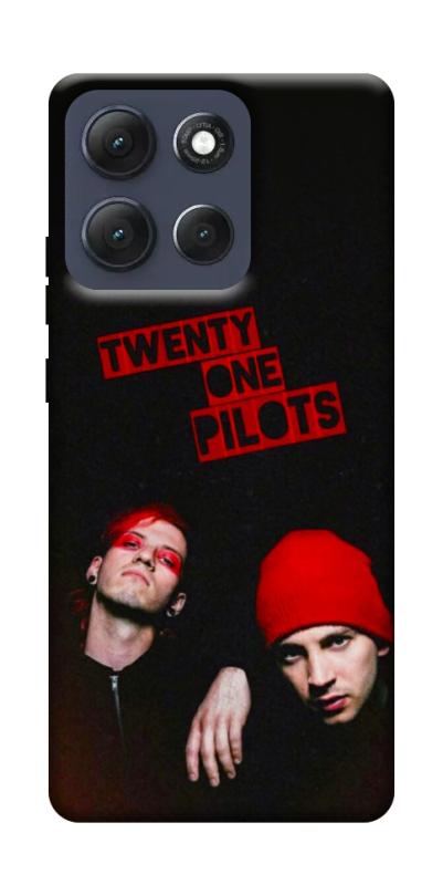 Чехол itsPrint Twenty one pilots для Motorola Moto G86 Power, музыка, купить оптом с доставкой