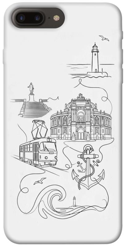 Чохол itsPrint Odesa spirit для Apple iPhone 7 plus / 8 plus (5.5"), love ukraine, купити оптом з доставкою