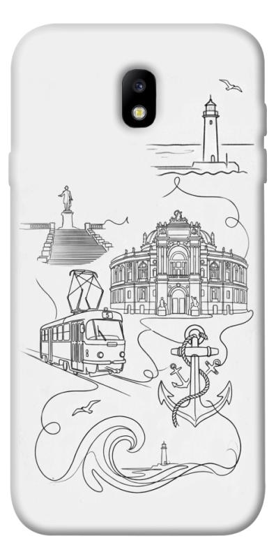 Чохол itsPrint Odesa spirit для Samsung J730 Galaxy J7 (2017), love ukraine, купити оптом з доставкою