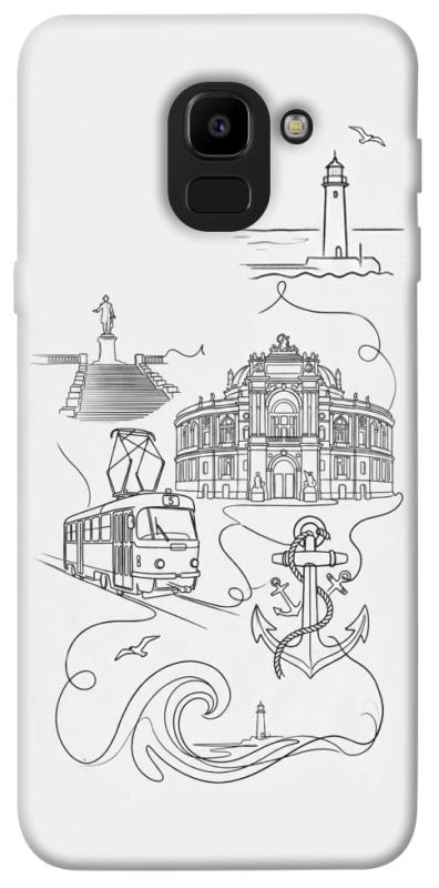 Чехол itsPrint Odesa spirit для Samsung J600F Galaxy J6 (2018), love ukraine, купить оптом с доставкой