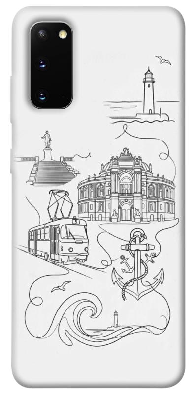 Чохол itsPrint Odesa spirit для Samsung Galaxy S20, love ukraine, купити оптом з доставкою