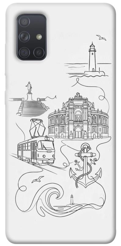 Чохол itsPrint Odesa spirit для Samsung Galaxy A71, love ukraine, купити оптом з доставкою