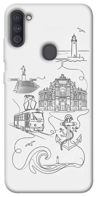 Чохол itsPrint Odesa spirit для Samsung Galaxy A11, love ukraine, купити оптом з доставкою