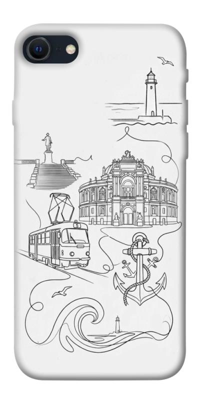 Чехол itsPrint Odesa spirit для Apple iPhone SE (2020), love ukraine, купить оптом с доставкой