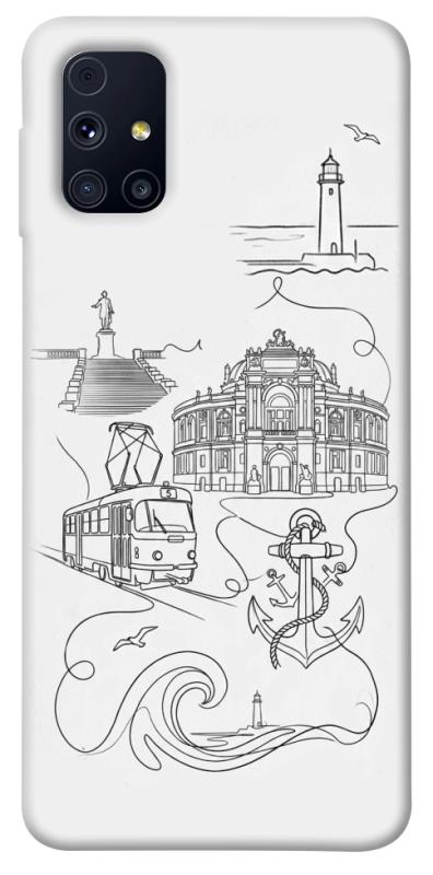 Чехол itsPrint Odesa spirit для Samsung Galaxy M31s, love ukraine, купить оптом с доставкой