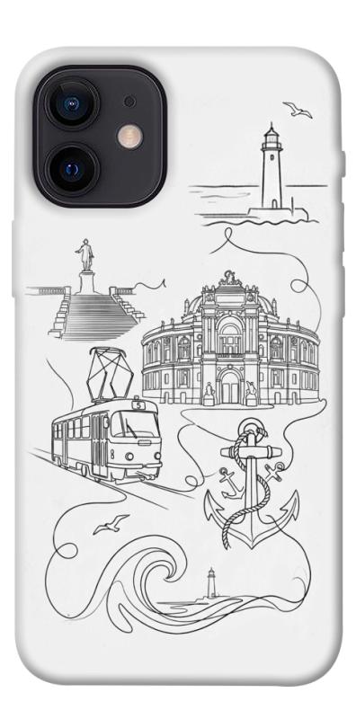Чехол itsPrint Odesa spirit для Apple iPhone 12 mini (5.4"), love ukraine, купить оптом с доставкой