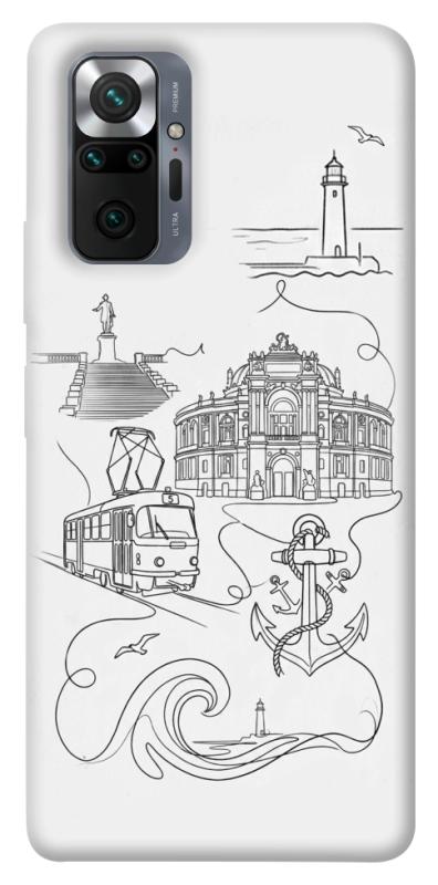 Чохол itsPrint Odesa spirit для Xiaomi Redmi Note 10 Pro, love ukraine, купити оптом з доставкою