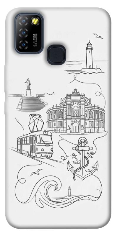 Чехол itsPrint Odesa spirit для Infinix Hot 10 Lite, love ukraine, купить оптом с доставкой