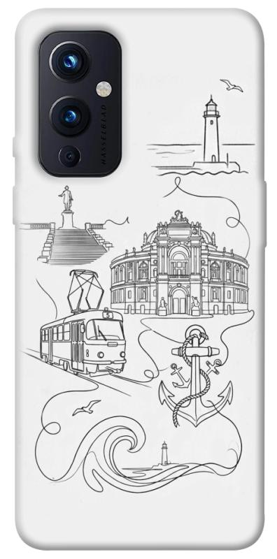 Чехол itsPrint Odesa spirit для OnePlus 9, love ukraine, купить оптом с доставкой