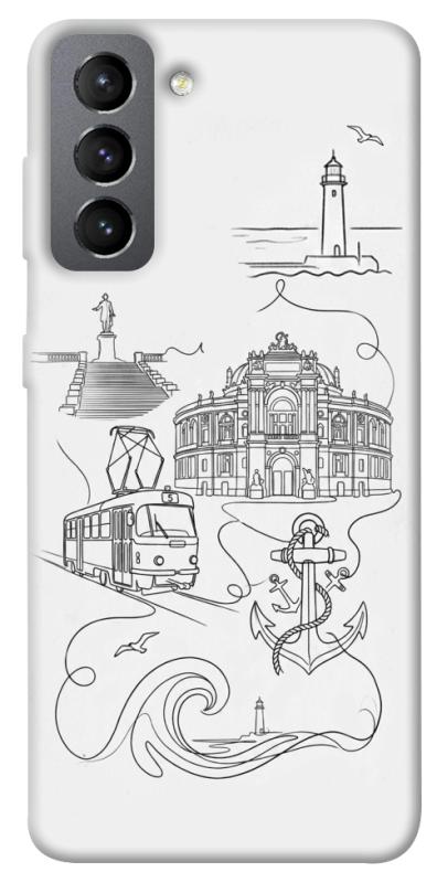 Чохол itsPrint Odesa spirit для Samsung Galaxy S21 FE, love ukraine, купити оптом з доставкою