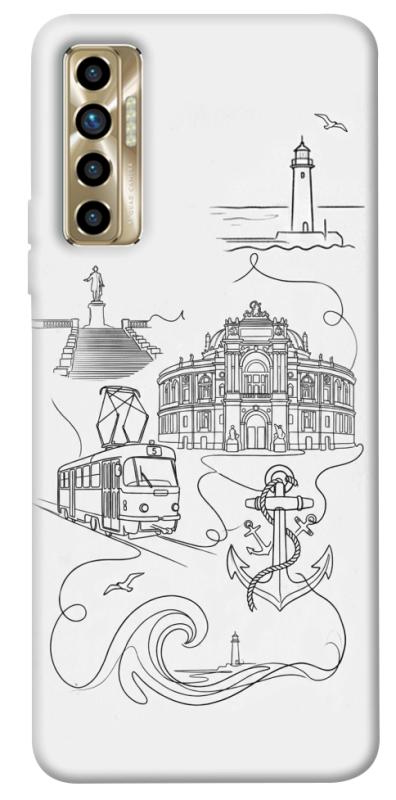 Чохол itsPrint Odesa spirit для TECNO Camon 17P, love ukraine, купити оптом з доставкою
