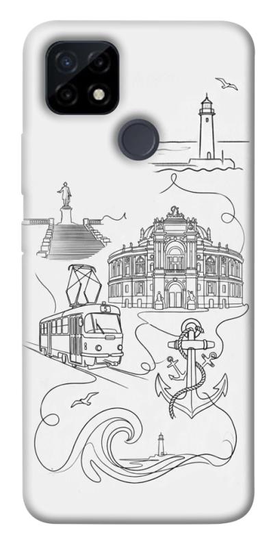 Чехол itsPrint Odesa spirit для Realme C21Y, love ukraine, купить оптом с доставкой