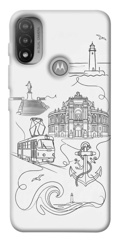 Чохол itsPrint Odesa spirit для Motorola Moto E20, love ukraine, купити оптом з доставкою
