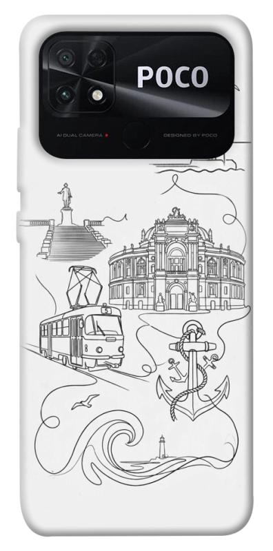 Чохол itsPrint Odesa spirit для Xiaomi Poco C40, love ukraine, купити оптом з доставкою