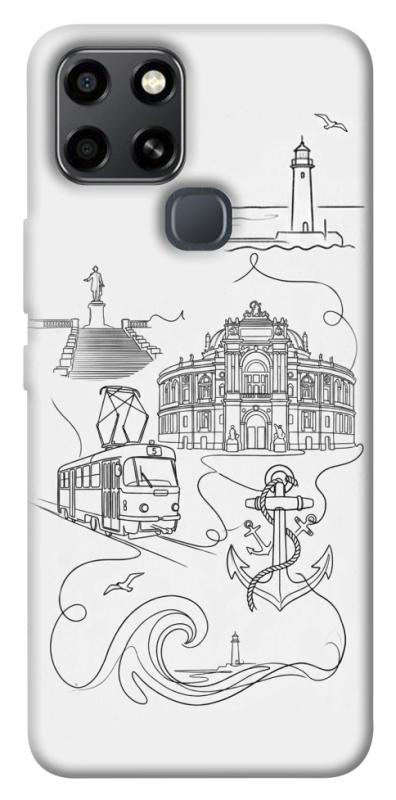 Чехол itsPrint Odesa spirit для Infinix Smart 6, love ukraine, купить оптом с доставкой