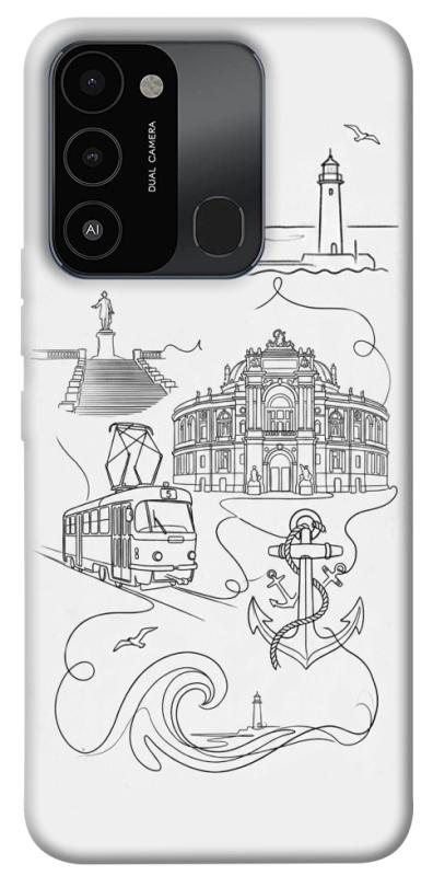 Чехол itsPrint Odesa spirit для Tecno Spark Go 2022 (KG5m), love ukraine, купить оптом с доставкой