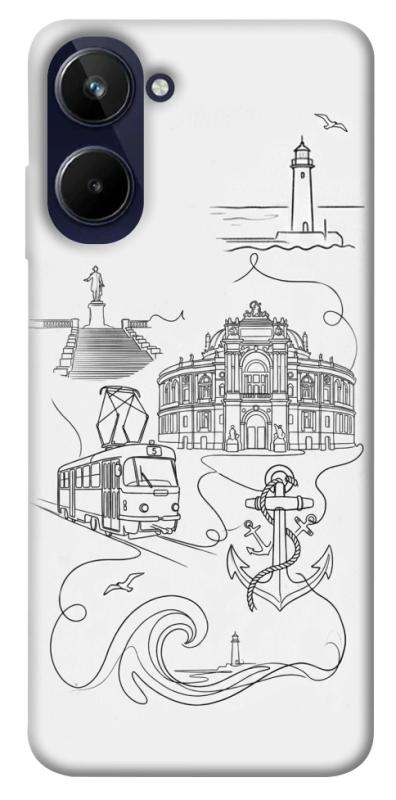 Чохол itsPrint Odesa spirit для Realme 10 4G, love ukraine, купити оптом з доставкою