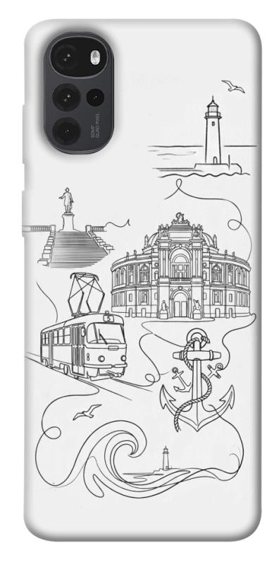 Чехол itsPrint Odesa spirit для Motorola Moto G22, love ukraine, купить оптом с доставкой