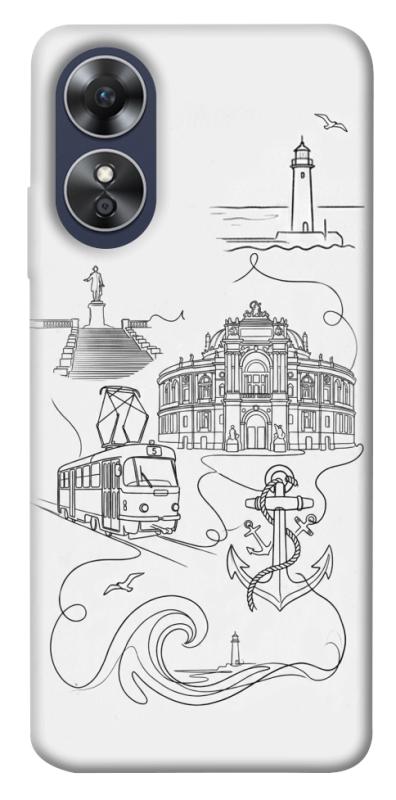 Чохол itsPrint Odesa spirit для Oppo A17, love ukraine, купити оптом з доставкою