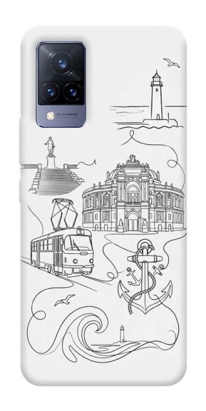 Чохол itsPrint Odesa spirit для Vivo V21, love ukraine, купити оптом з доставкою