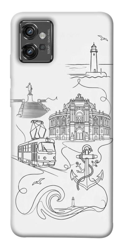 Чехол itsPrint Odesa spirit для Motorola Moto G32, love ukraine, купить оптом с доставкой