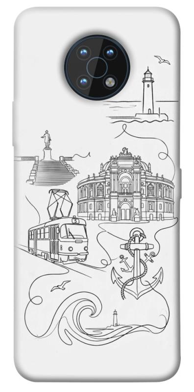 Чехол itsPrint Odesa spirit для Nokia G50, love ukraine, купить оптом с доставкой
