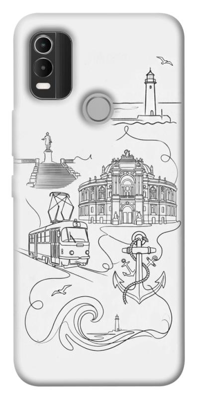 Чехол itsPrint Odesa spirit для Nokia C21 Plus, love ukraine, купить оптом с доставкой