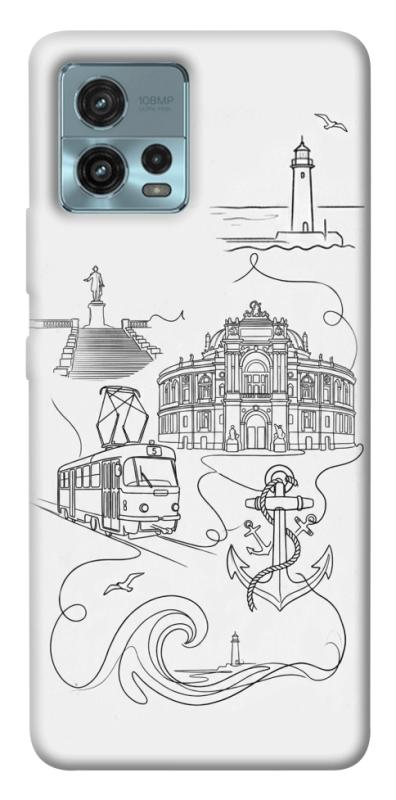 Чехол itsPrint Odesa spirit для Motorola Moto G72, love ukraine, купить оптом с доставкой